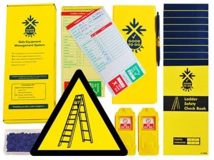 51315 Good to go safety ladders daily kit (250x125x80mm) Safety Sign