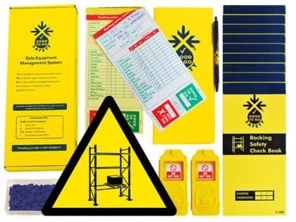 51316 Good to go safety racking daily kit (250x125x80mm) Safety Sign