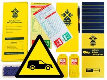 51329 Good to go fleet vehicle safety daily kit (250x125x80mm) Safety Sign