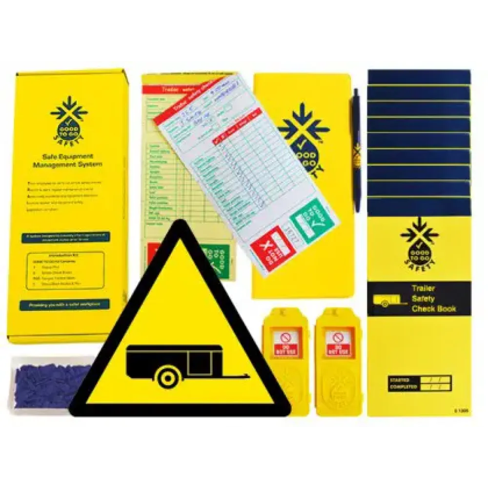51341 Good To Go Safety Trailer Daily Kit (2 tags, 300 seals, 11 check books & 1 wallet with pen) Miscellaneous