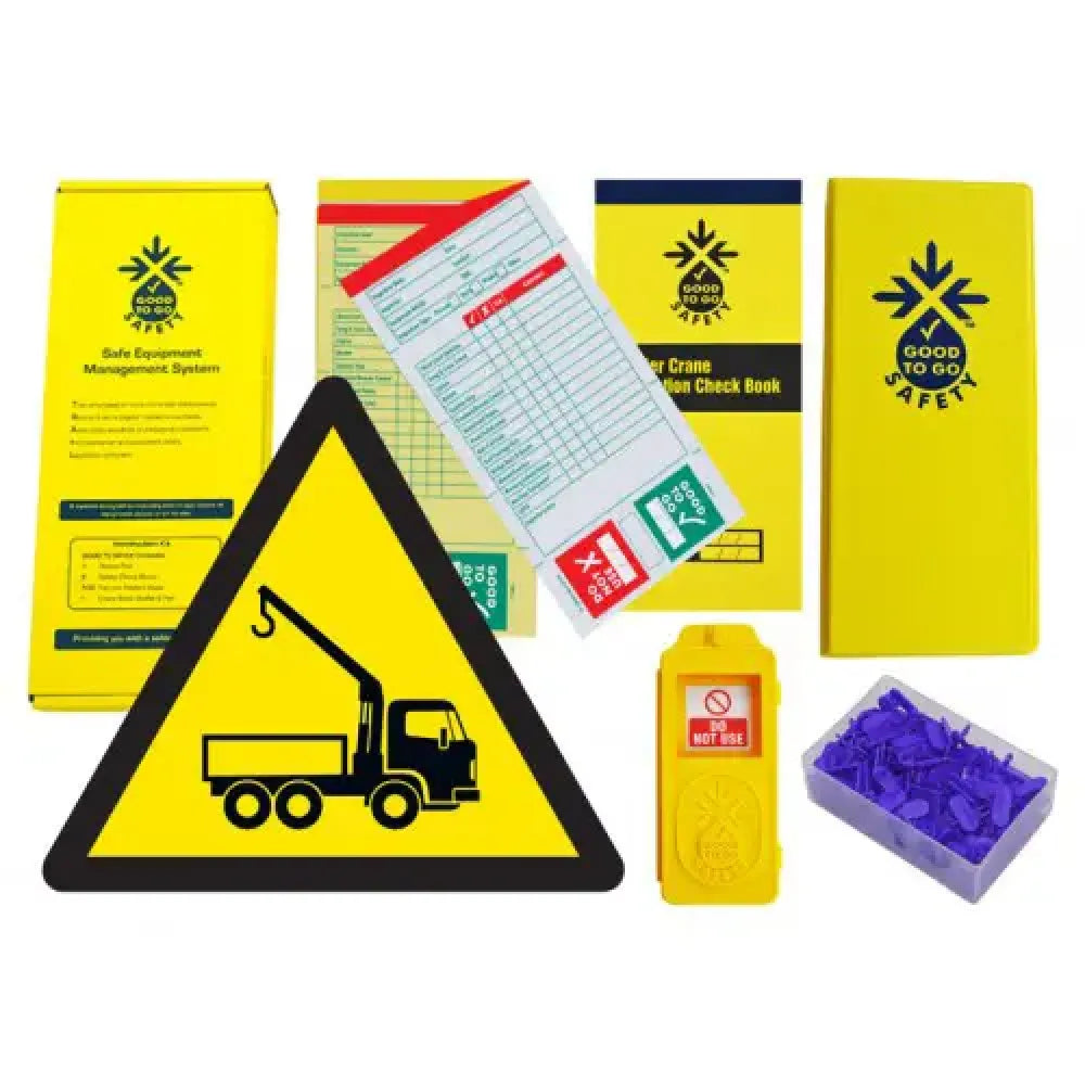 51355 Good To Go Safety Loader Crane Weekly Kit (1 tag, 100 seals, 2 check books & 1 wallet with pen) Miscellaneous