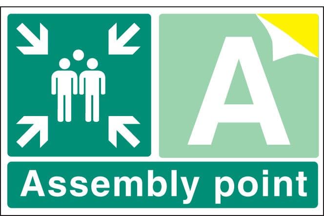 52111 Special Assembly point rigid plastic 600x400mm (600x400mm) Safety Sign