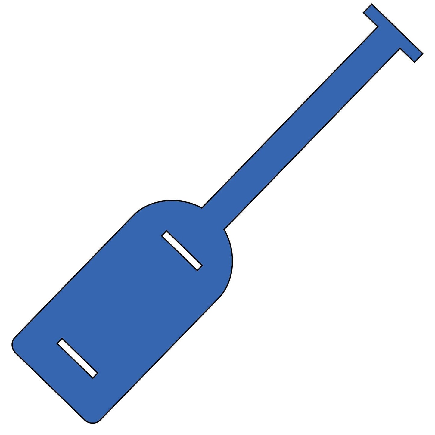 55152 Plain ID Self-tie Tie Tags (Pack of 14) Blue 210x50 (210x50mm) Safety Sign