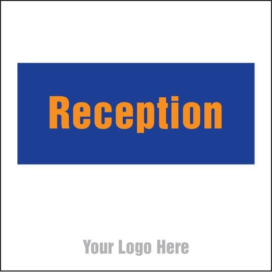 55706 Reception, site saver sign 400x400mm (400x400mm) Safety Sign