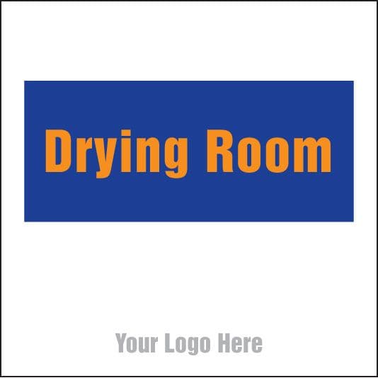 55724 Drying room, site saver sign 400x400mm (400x400mm) Safety Sign