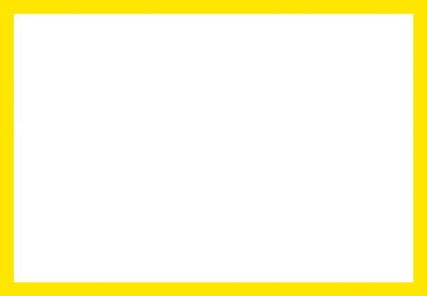 56194 Blank Adapt-a-sign - Yellow Border 215x310mm (215x310mm) Safety Sign