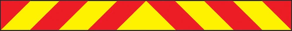 56331 Vehicle hazard panel 1400 x 140mm reflective magnetic (1400x140mm) Safety Sign