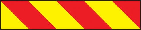 56337 Vehicle hazard panel 700 x 140mm reflective magnetic (700x140mm) Safety Sign