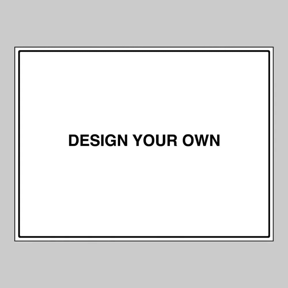 57168 Customised Design Your Own Dry Wipe Board 800x600mm 3mm foam pvc Miscellaneous