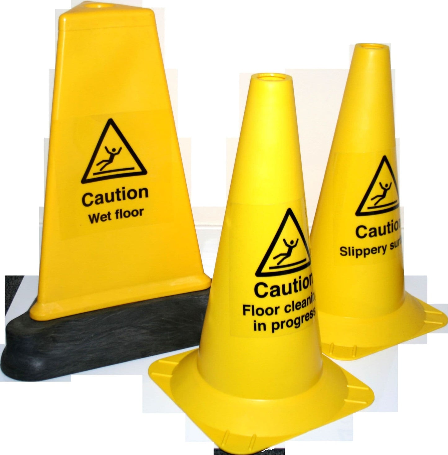 57980 Slippery surface hazard cone round 500mm (500mm) Safety Sign