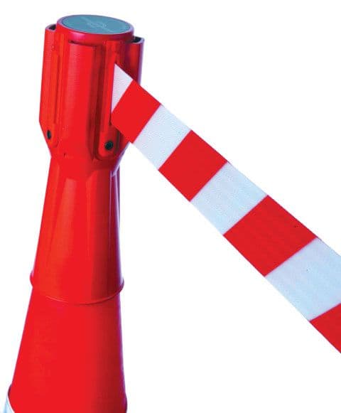 57983 Cone barrier (3.65 metre) (232mm) Safety Sign
