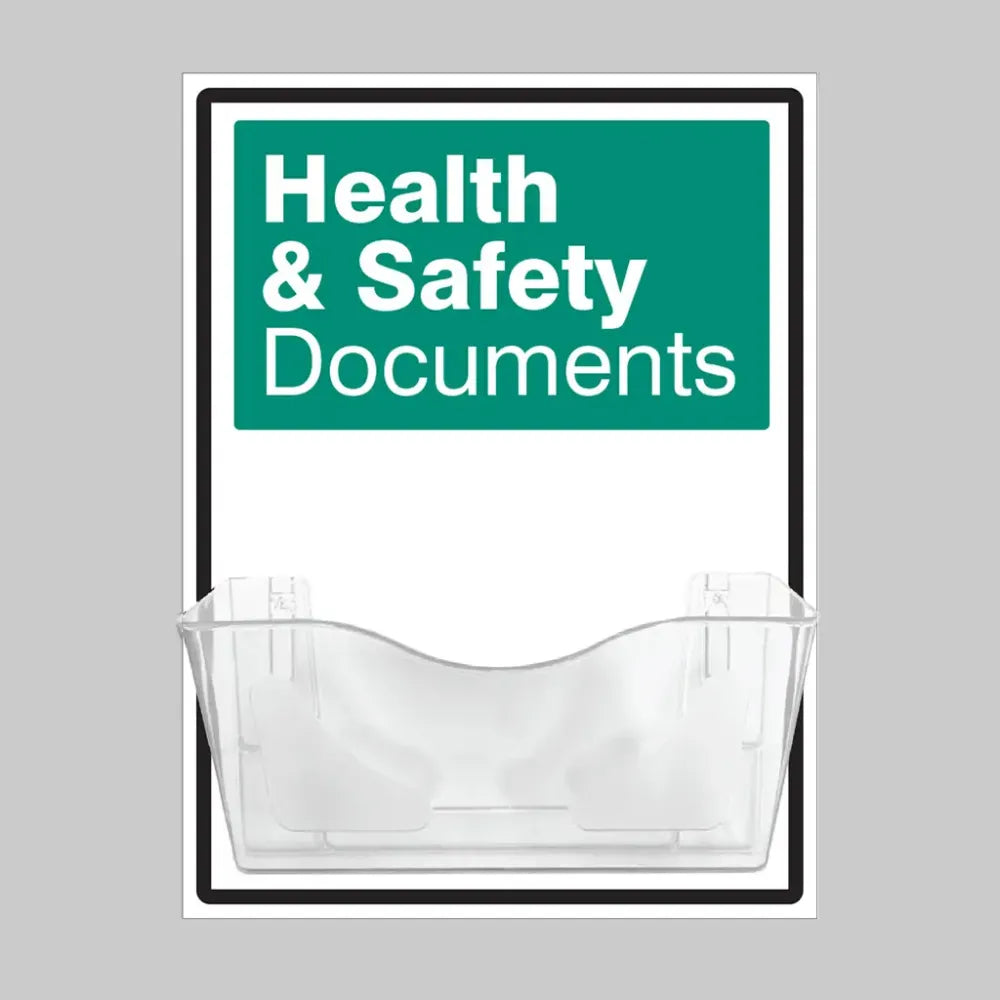 58218 H&S Document Holder on 10mm Foam PVC 450x600mm Miscellaneous (440x600mm)