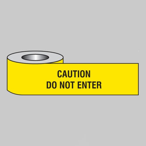 58622 Caution do not enter barrier tape (250M x 75mm)
