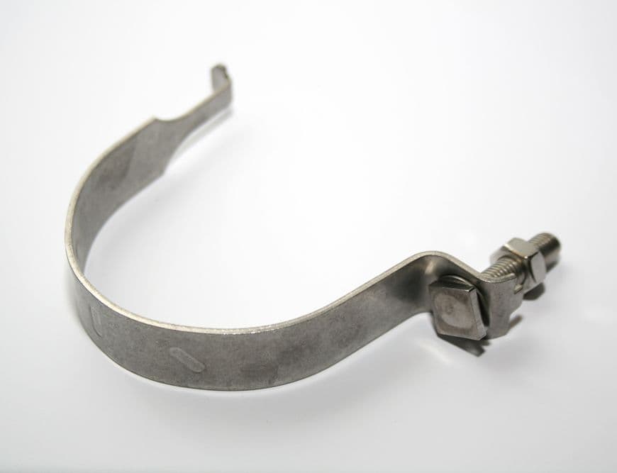 58640 Stainless steel 50mm anti-rotational clip (50mm) Safety Sign