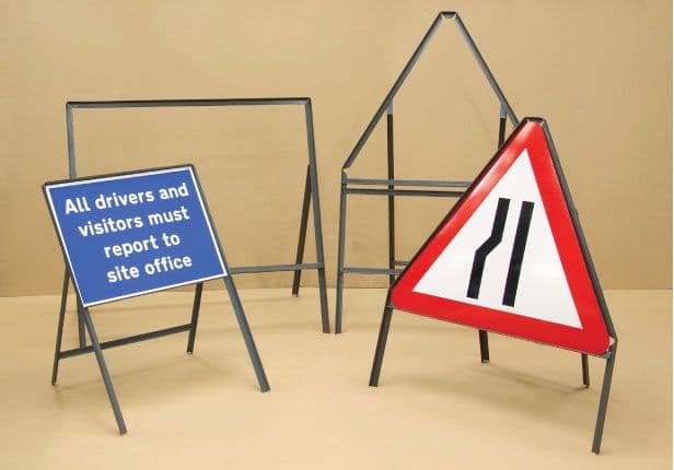 58758 Sign frame 750x750mm - 450mm legs (750x750mm) Safety Sign