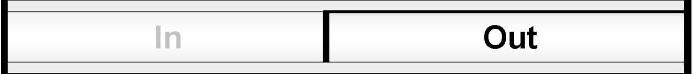 59113 In/out door slider (300x40mm) Safety Sign
