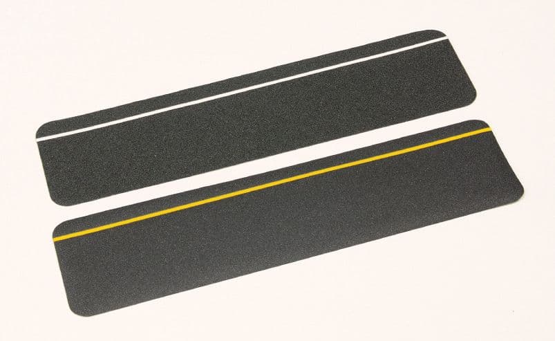 59697 Anti-slip cleat black photoluminescent 610mm x 150mm (610x150mm) Safety Sign