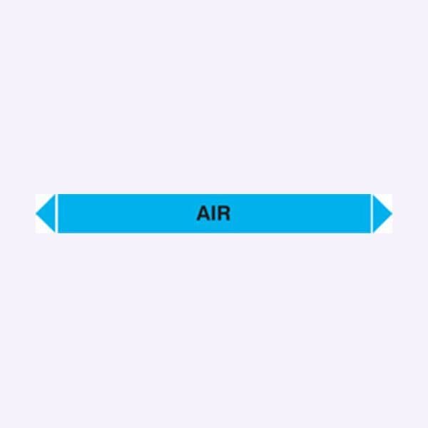 59979 Flow marker Pk of 5 air (300x40mm) Safety Sign