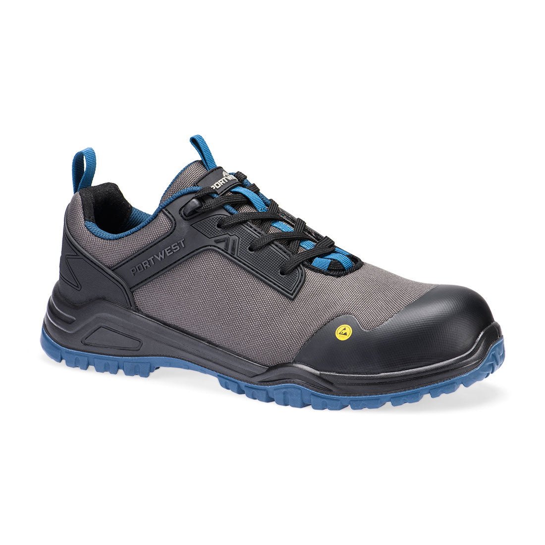 FE11 Composite Mesh Low Shoe S3S ESD SR FO - Black/Teal