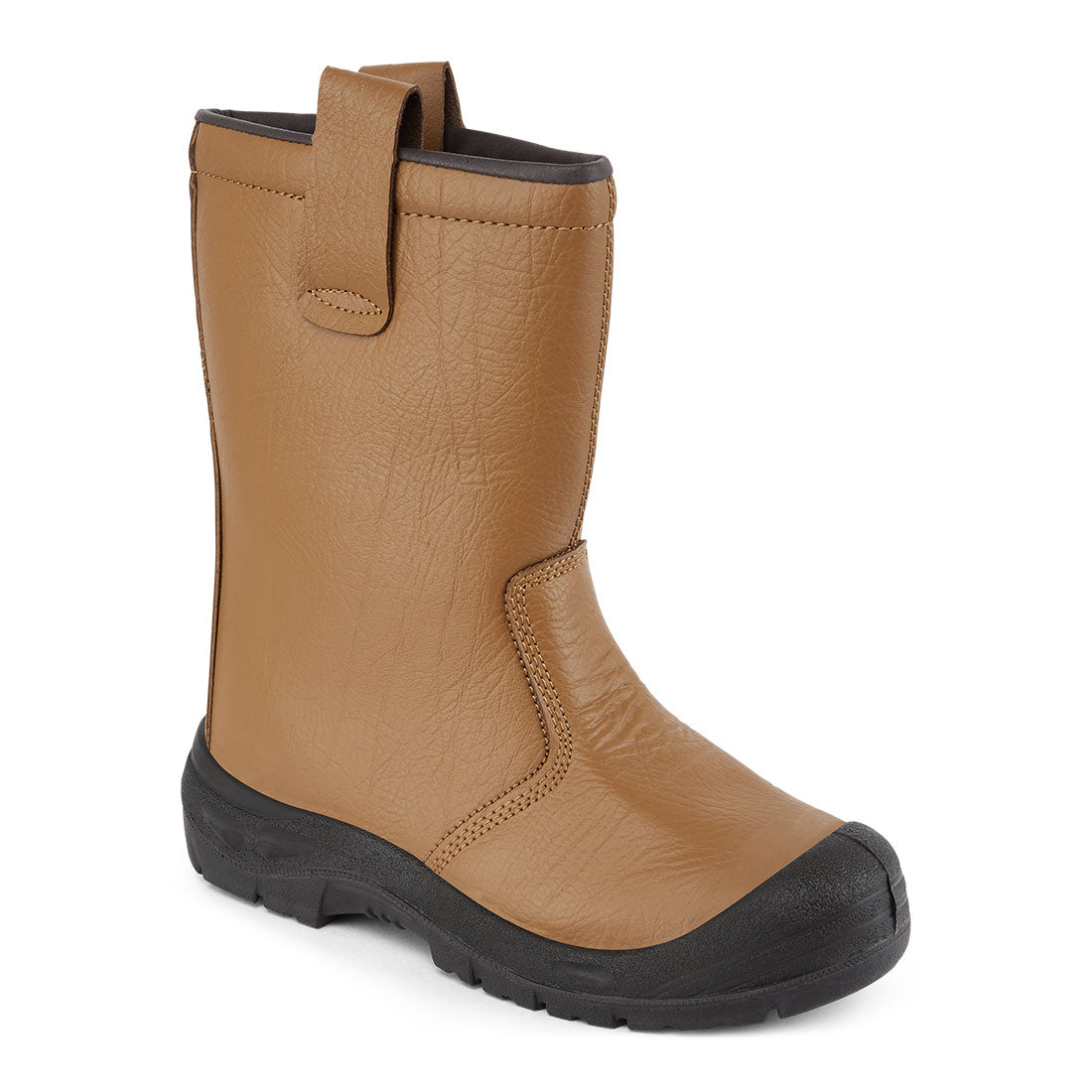 FW29 Steel Leather Rigger Boot S3 SR - Tan