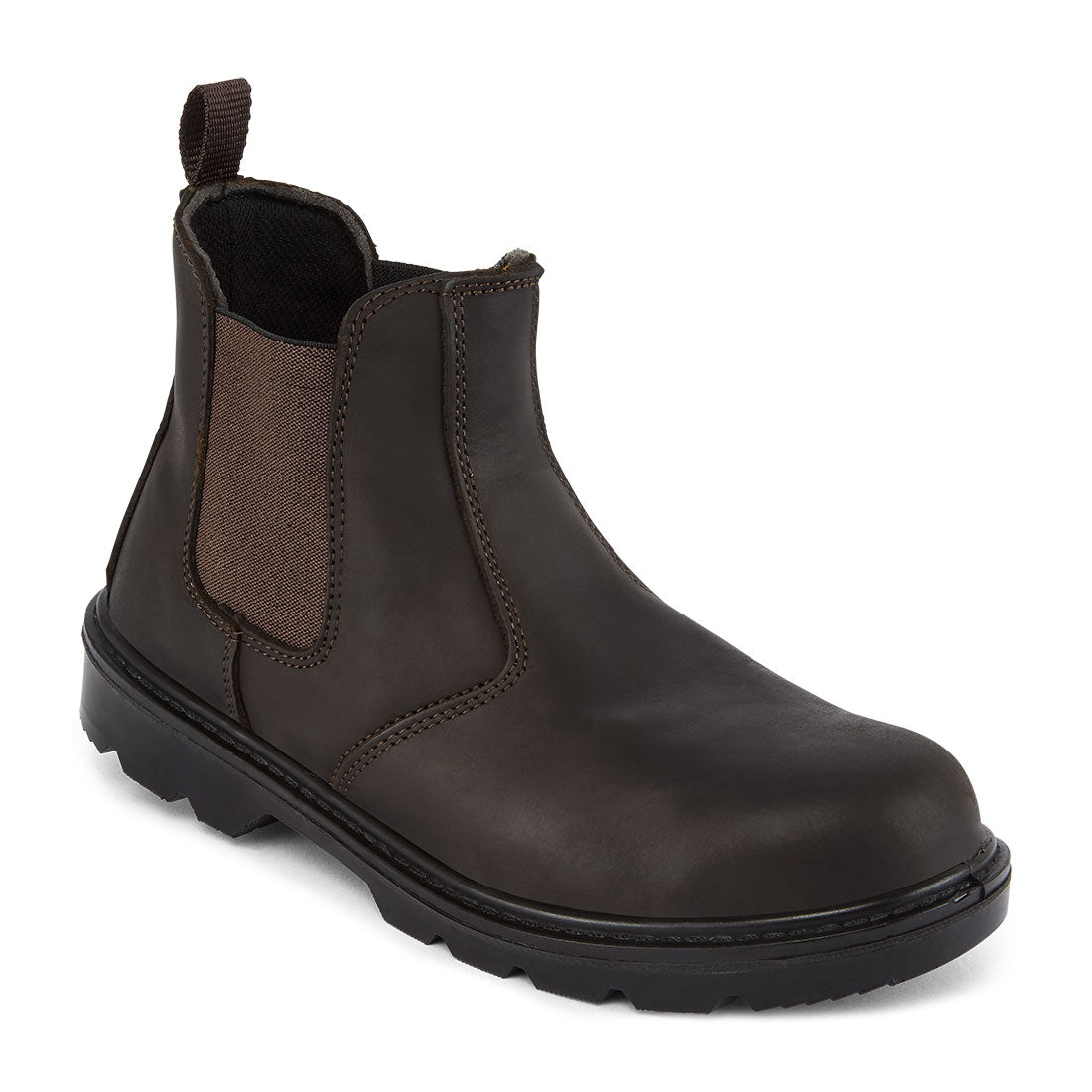 FW51 Steel Leather Dealer Boot S1P FO SR - Brown