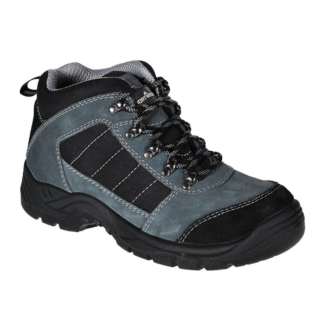 FW63 Steel Leather Ankle Boot S1P SR - Black