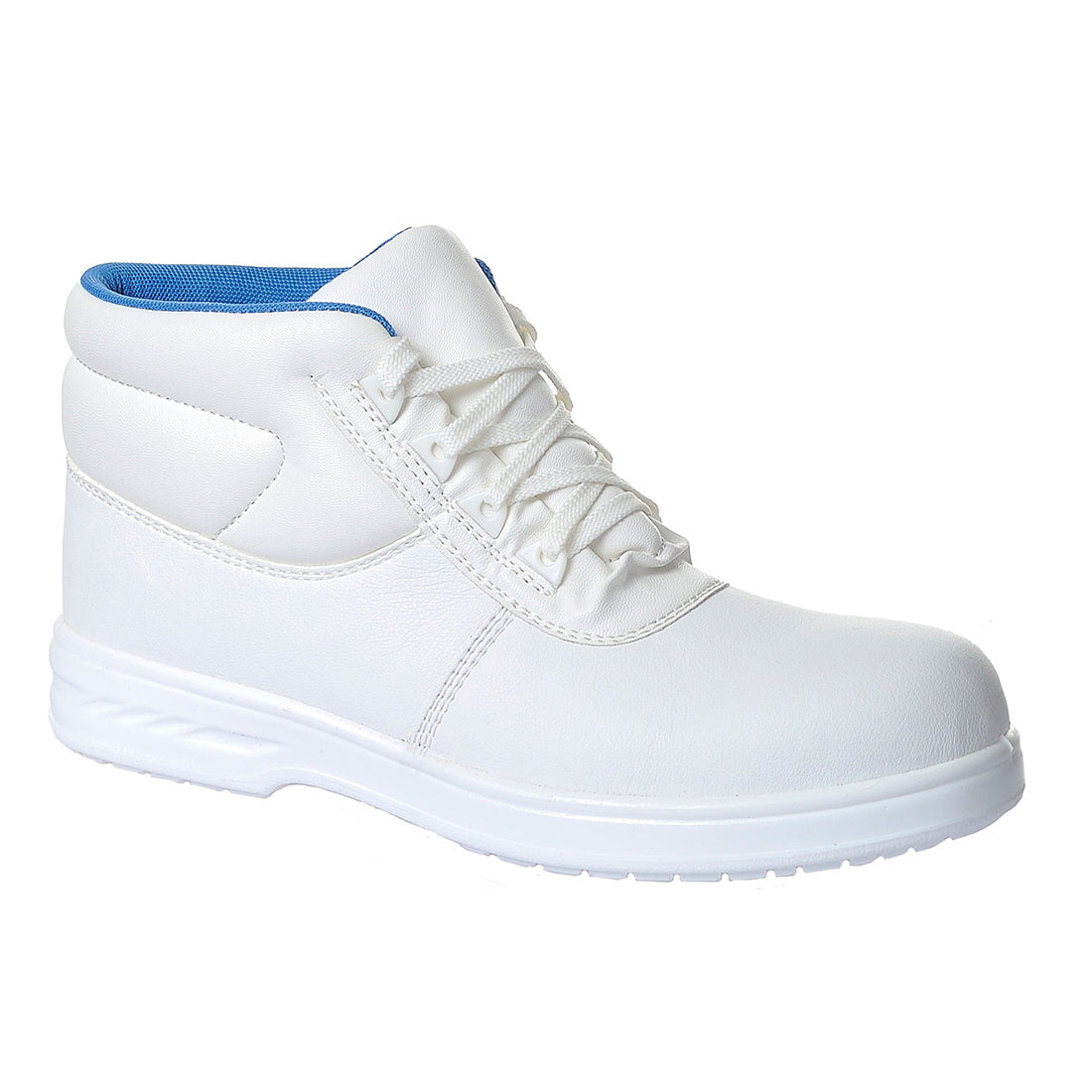 FW88 Steel Microfibre Mid Boot S2 FO SR - White
