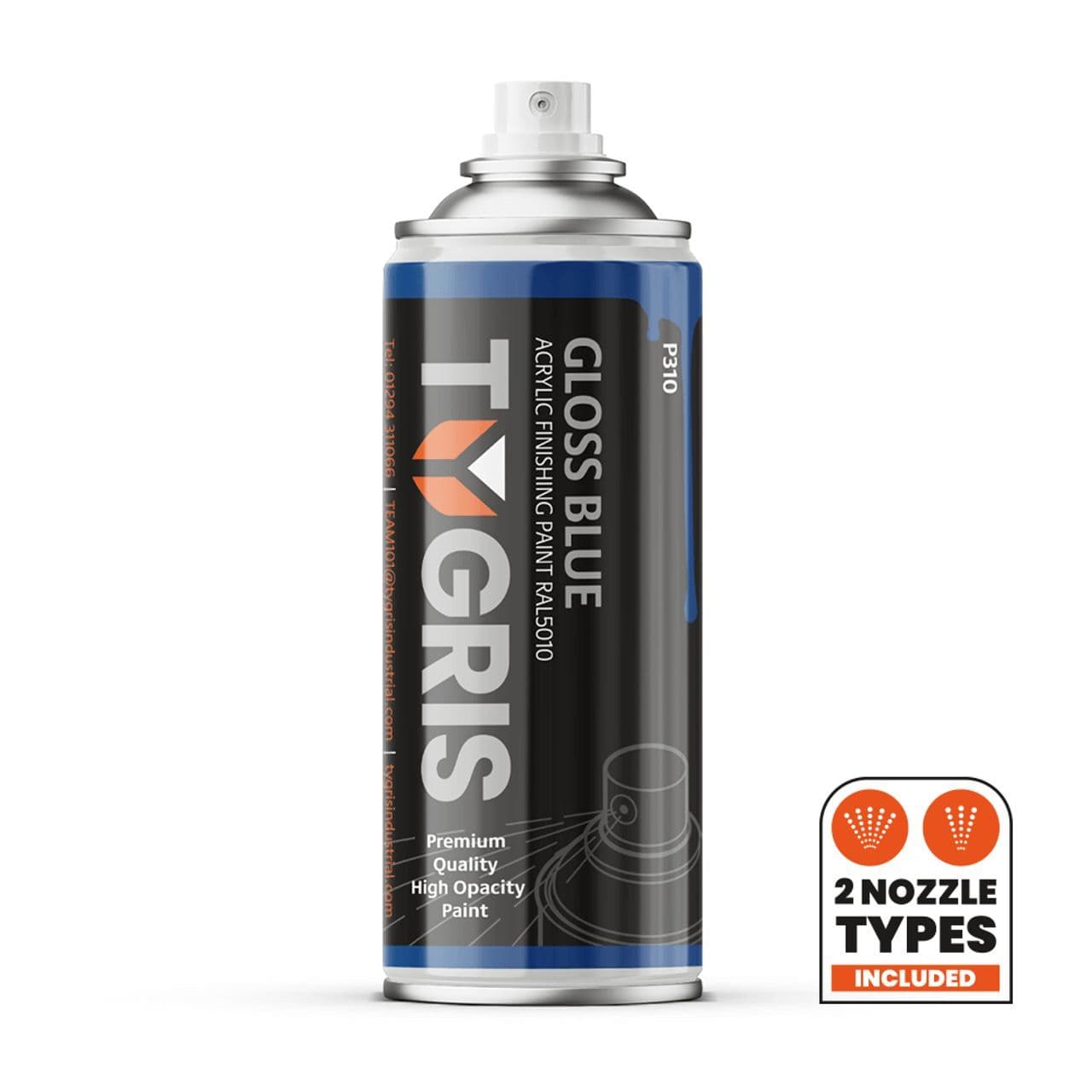P310 Gloss Blue (RAL 5010) Paint 400ml
