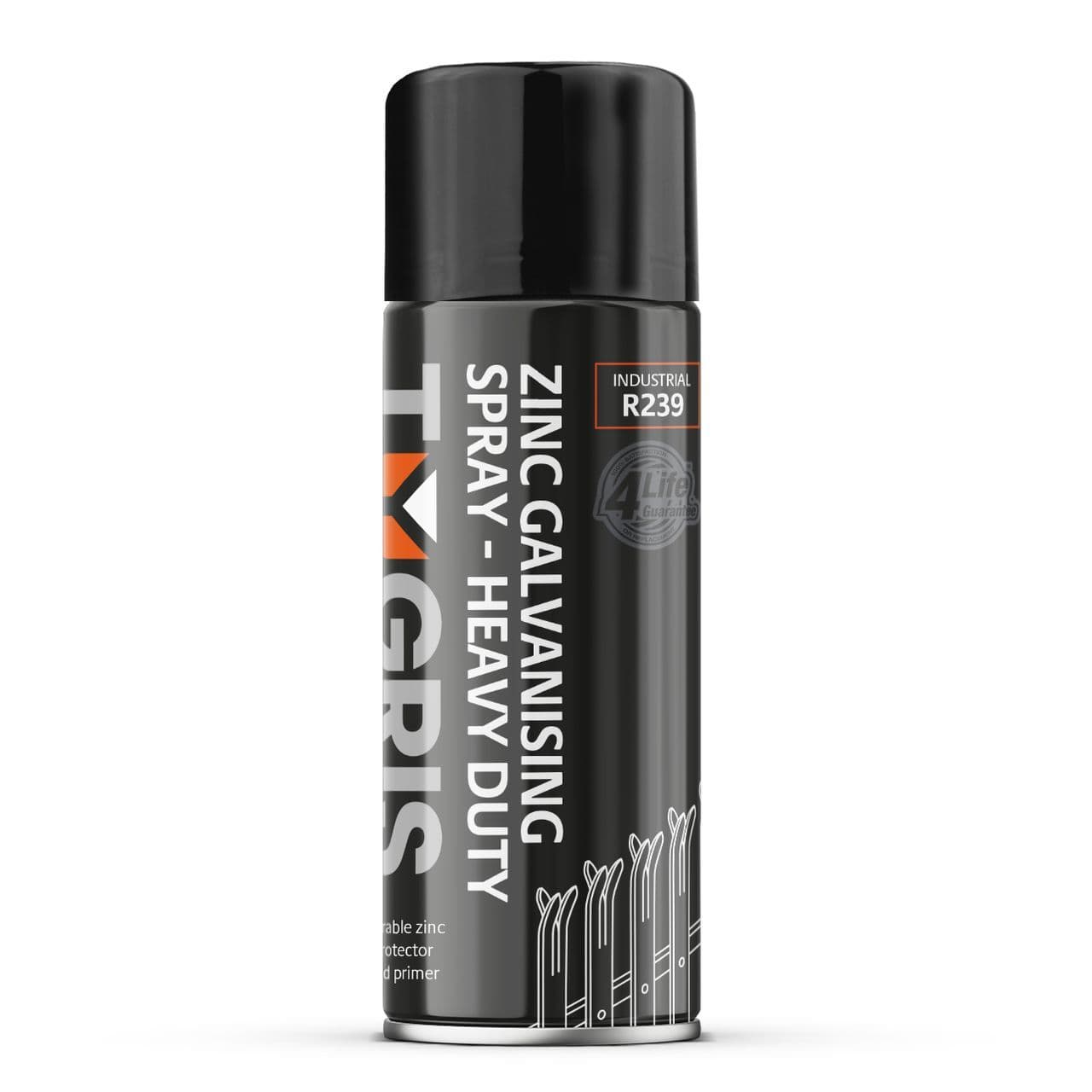 R239 Heavy Duty Zinc Galv Spray 400ml