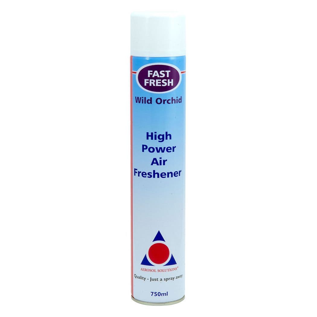 0324 FAST FRESH High Powered Air Freshener Wild Orchid  - Pack of 6 x 750ml