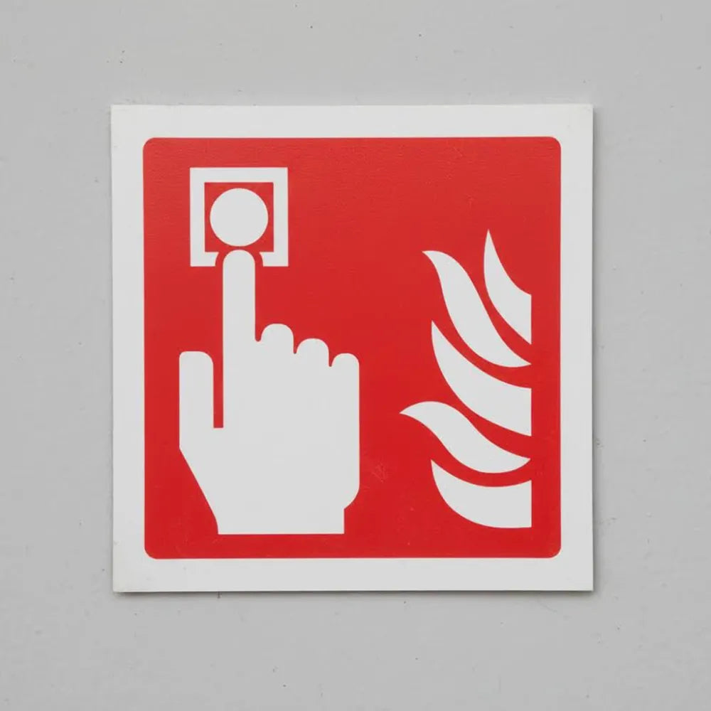 Fire alarm call point symbol