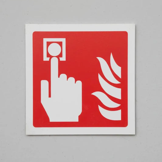 Fire alarm call point symbol
