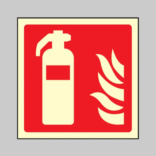 Fire extinguisher symbol