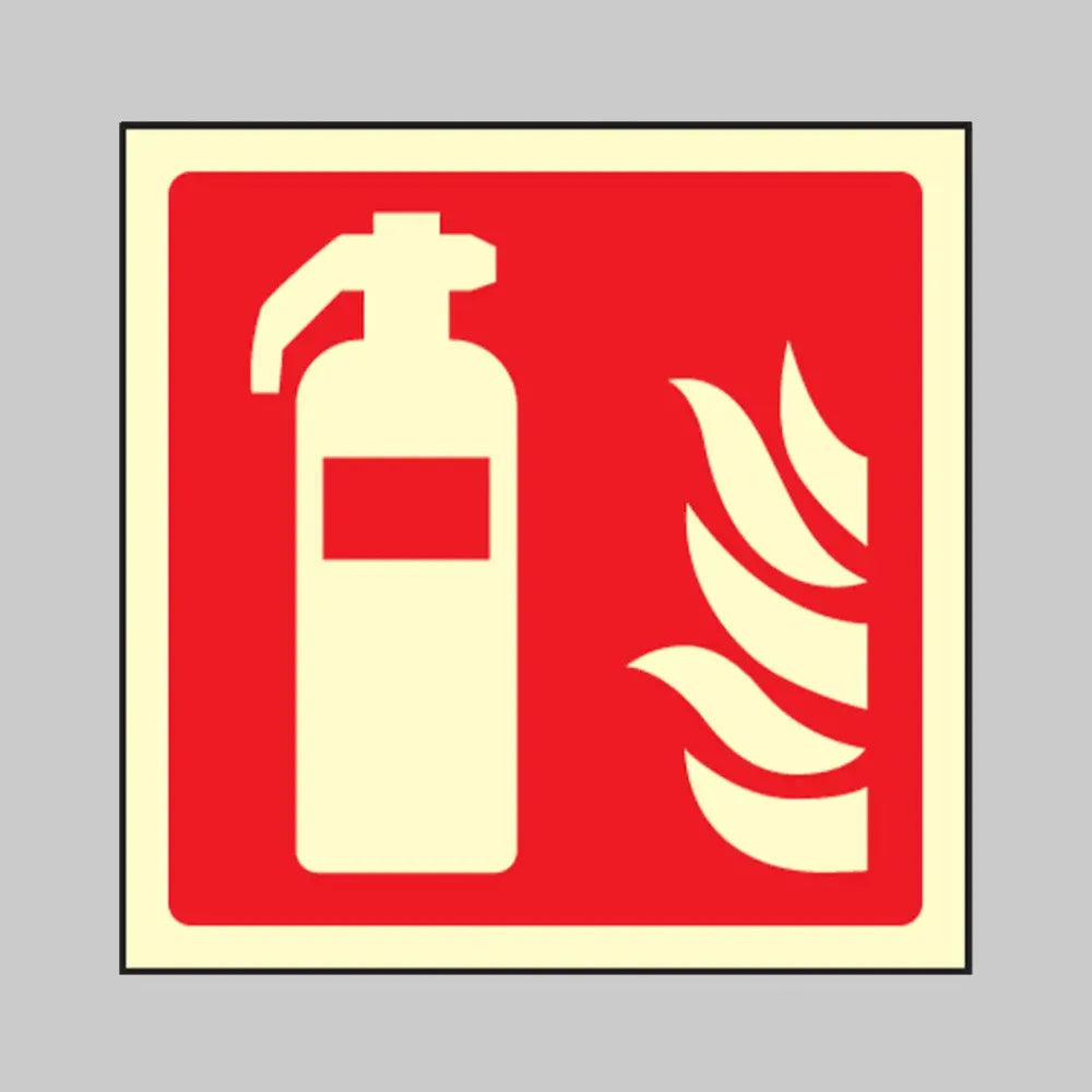 Fire extinguisher symbol