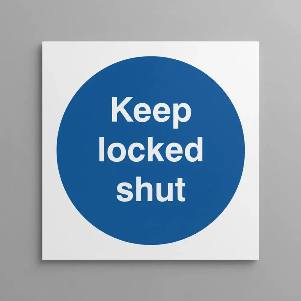 Keep locked shut