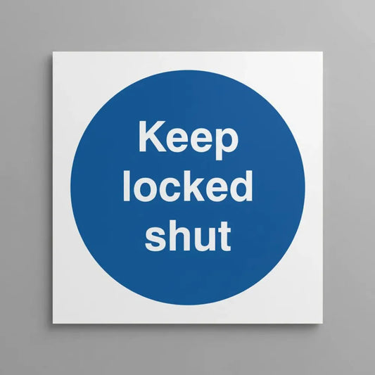 Keep locked shut