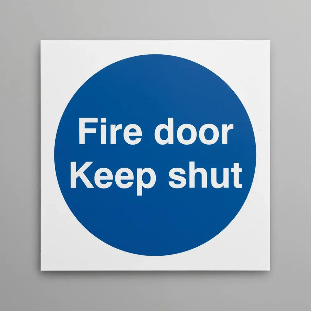 Fire door keep shut
