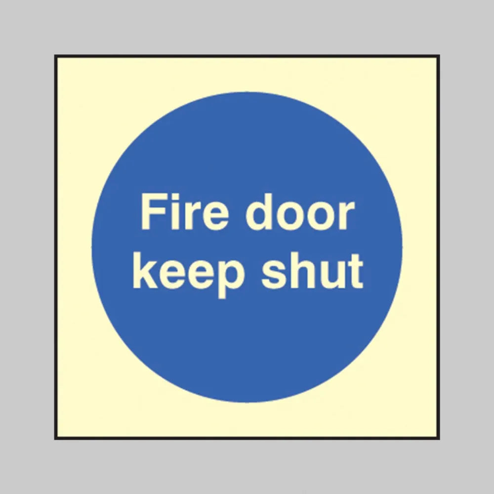 Fire door keep shut