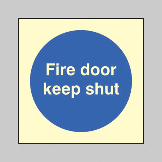 Fire door keep shut