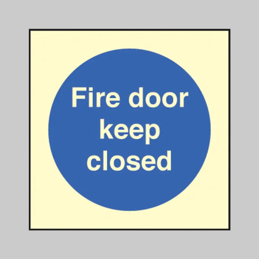 Fire door keep closed