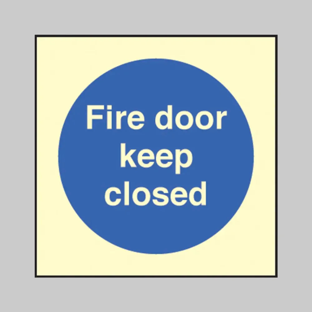 Fire door keep closed