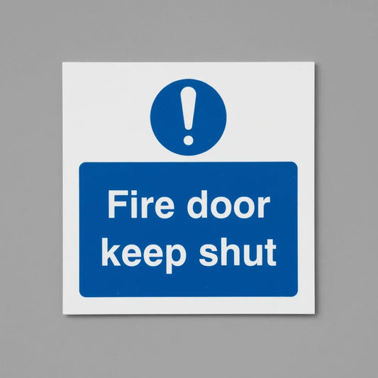 Fire door keep shut