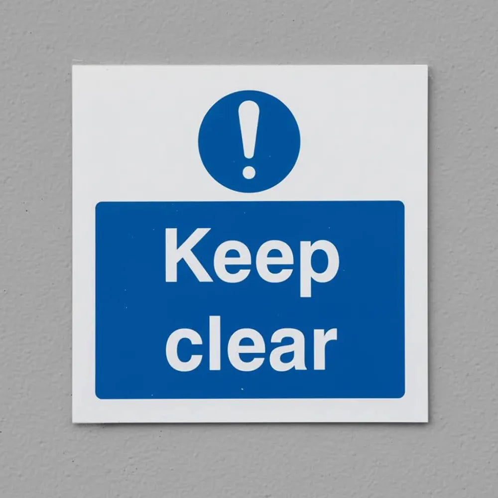 Keep clear