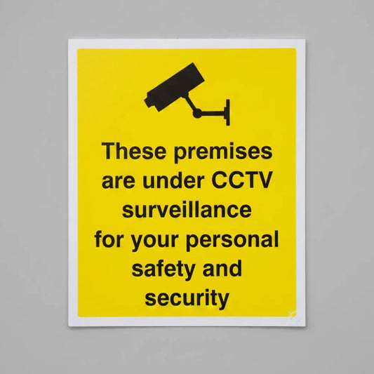 These premises are under CCTV surveillance for your personal security and safety