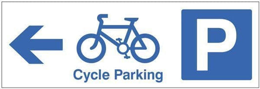 17693M Cycle parking <- Safety Sign