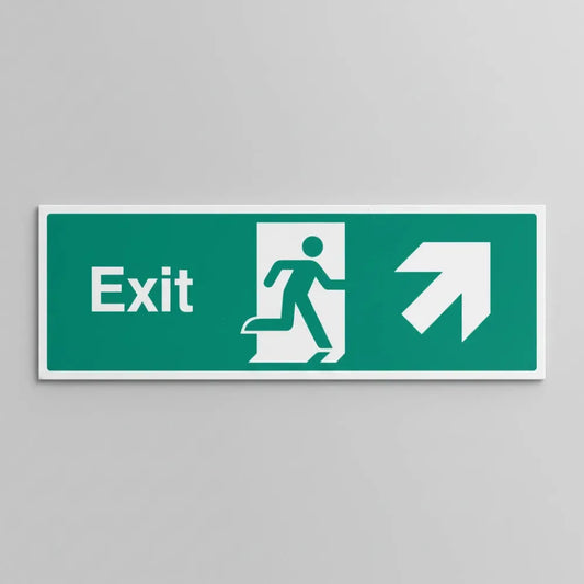 Exit arrow up right