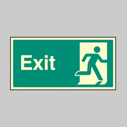 Final exit right symbol