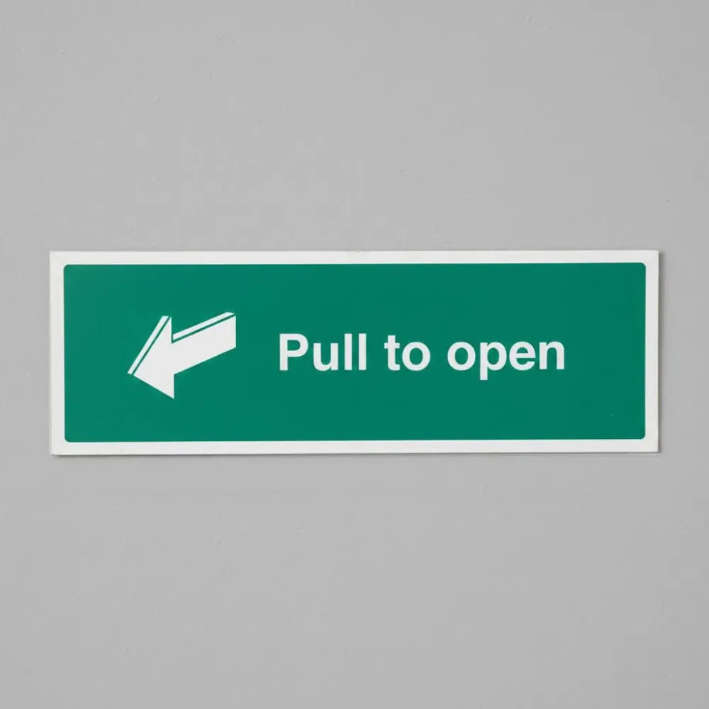 Pull to open