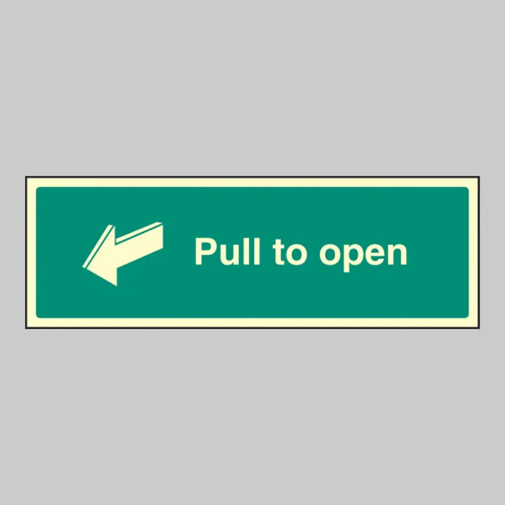 Pull to open