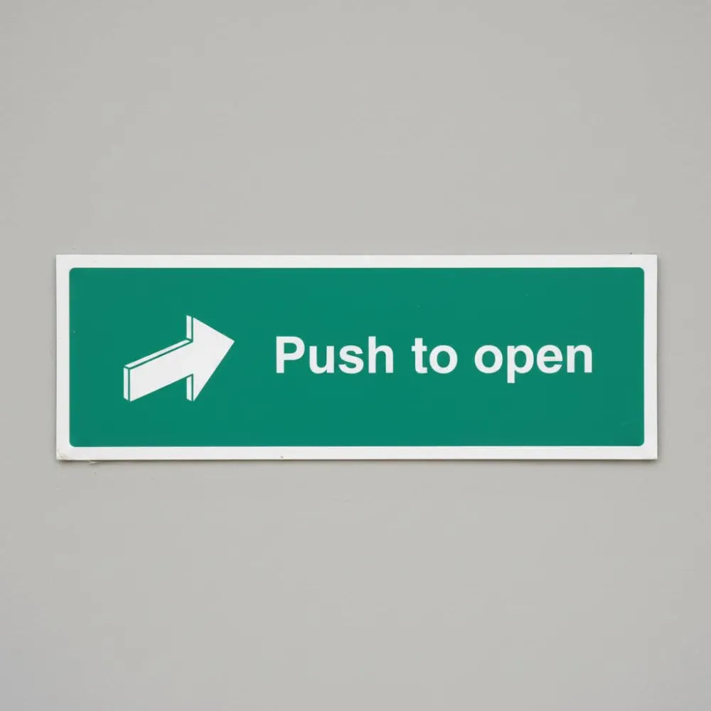 Push to open